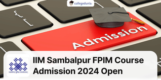 IIM Sambalpur FPIM Course Admission 2024 Open; Early Bird Application Deadline is April 15